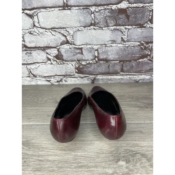 VTG Bally Maroon Leather England Pumps Dress Heels Women Sz 5M US/3UK/35EU READ - Picture 6 of 16